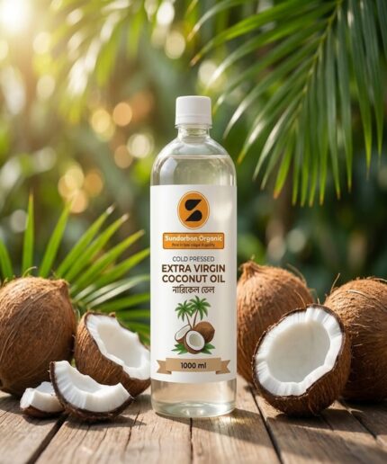 কোল্ড প্রেস নারিকেল তেল |1000ML
